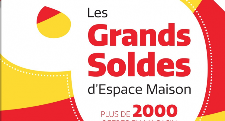 Les Grands Soldes d’Espace Maison, du 29 mars au 22 avril