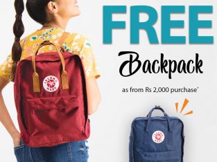 Island Haze – GET a free BACKPACK with every Rs2,000 purchased in all ISLAND HAZE shops