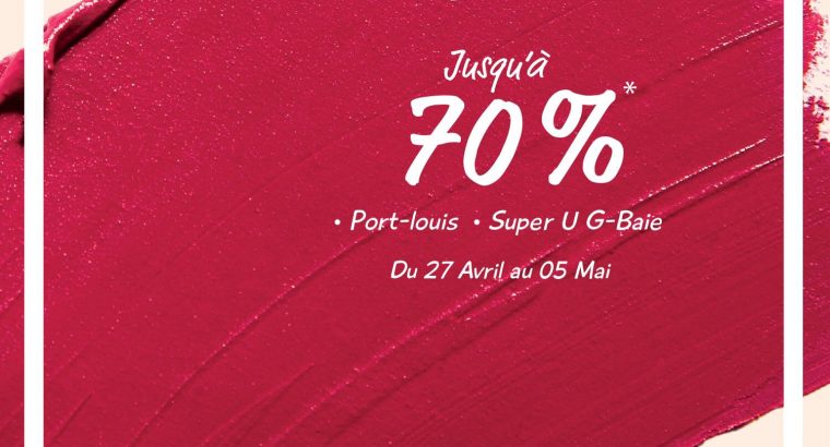 Adopt’ Île Maurice – 70% off till 05 May 2019