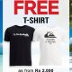 Quicksilver Mauritius – Get your special Quiksilver t-shirt for this occasion as from Rs 2,000