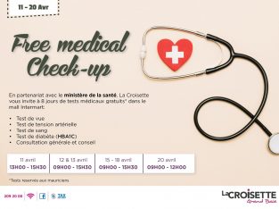 Grand Baie La Croisette – Free Medical Checkup 11-20 April 19