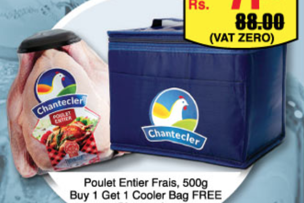 Intermart – Poulet Chantecler entier frais Buy 1 Get 1 Cooler Bag Free