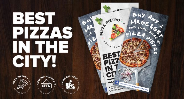 Pizza Pietro – Buy 2 Large Get 1 Small Free