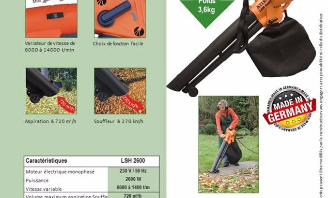 A1 – Your Home Depot – Souffleur Electrique Rs3500