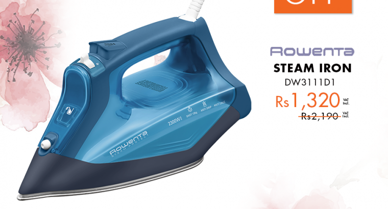 361 – Rowenta Steam Iron – 40% OFF