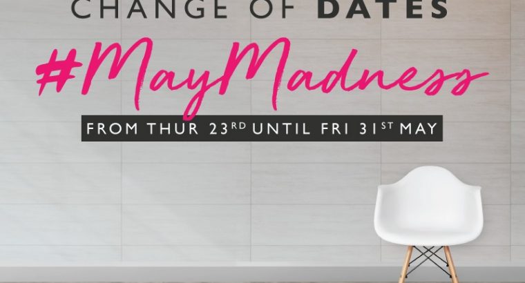 Lemon & Lime Ltd – May  Madness 23 – 31 May