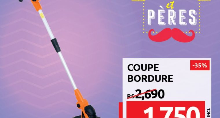 Mr Bricolage Maurice – Coupe bordure Rs 1,750 au lieu de Rs 2,690