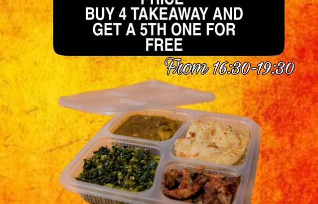 Aka Roti – Buy 4 Take Aways Get One Free