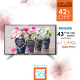 361 – Philips 43″ TV 4K  42% OFF at Rs 11, 990