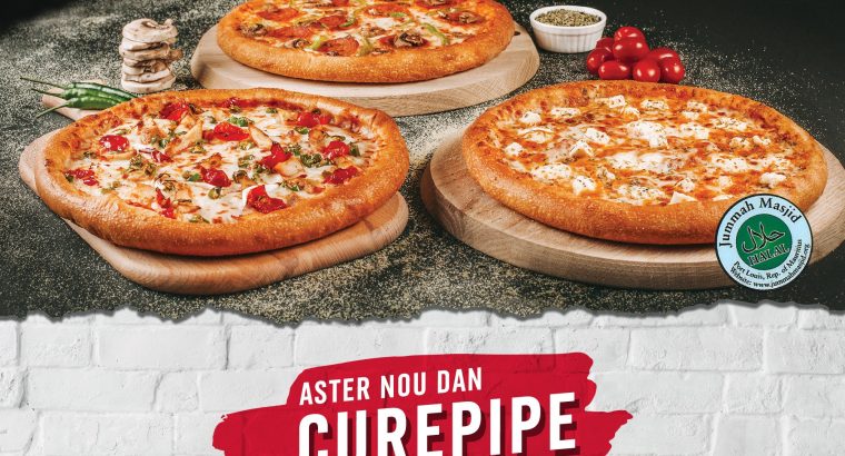 Domino’s Mauritius – Now open at Curepipe – Free Delivery – Pizza