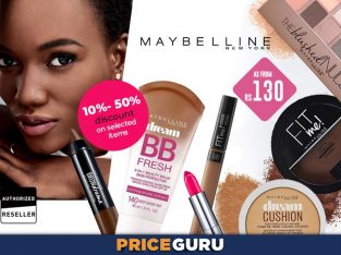 PriceGuru – Maybelline up to 50% OFF