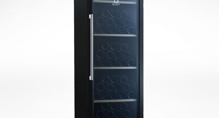 Galaxy – QUEST WINE FRIDGE 62 BOTTLES STORAGE BLACK Now Rs9,990