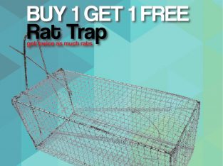 Quincaillerie A1  Vacoas – DEAL OF JUNE! Buy 1 and Get 1 Free – Rat Trap Rs 150