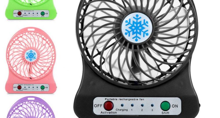 FutureWave – Portable Rechargeable Fan – Rs 350