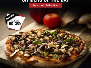 2-Course Lunch at Stella Rina as from Rs350