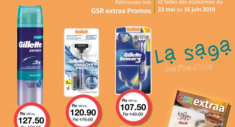 GSR – SAGA de Fin d’mois” chez les supermarchés GSR.