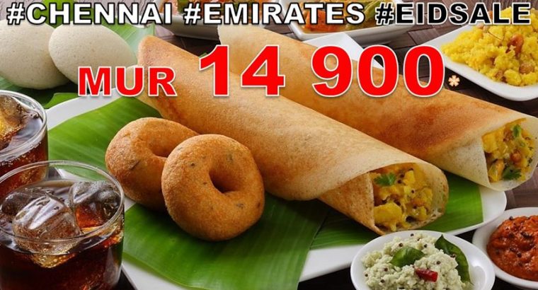 Shamal Travels – Chennai | Mur 14 900 Only | Eid Sale with Emirates