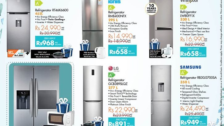 361 – Refrigerators promo valid until 16 June 2019