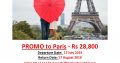 Titanium Travel Club – Promo Deal to Paris Rs 28,800