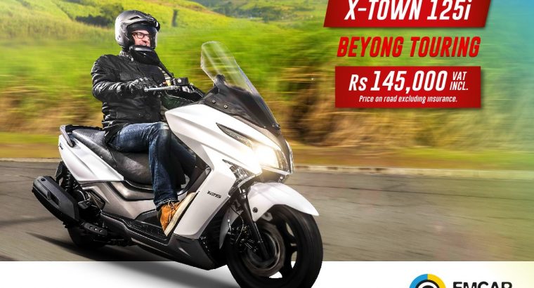 Emcar – NEW Sports Touring of KYMCO – X-TOWN 125i Rs145,000