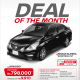 Nissan Mauritius – Deal of the Month Nissan Almera Rs 798,000