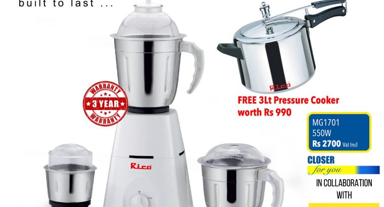 A. B. Desai – Price Rs 2700 Vat Incl + FREE Pressure Cooker