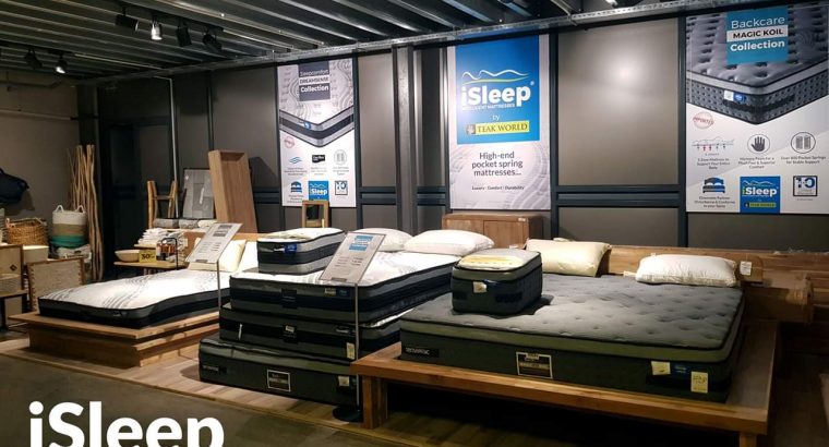 Teak World – Intelligent Mattresses back in stock