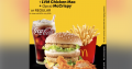 McDonald’s Flacq – For Rs 249 only, you get 1 LVM Chicken Mac and 2 pieces McCrispy