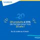 Nabridas – La PROMO SPECIALE ANNIVERSAIRE 20 produits à 20% pendant 20 jours