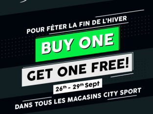 CitySport – BUY 1 Get 1 FREE SALE