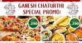 Veggie’s Ganesh Chaturthi Promo – Large Pizza Rs250