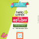 361 –  SUMMER ONLINE EXCLUSIVE OFFERS Up to 40%