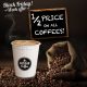 Artisan Coffee Mauritius – ½ price off on all it’s coffee-based beverages from the 25th until the 30th Nov