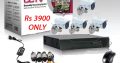 Winshaye Ltd. – CCTV Camera FULL Kit 4CH @ Rs 3900 ONLY