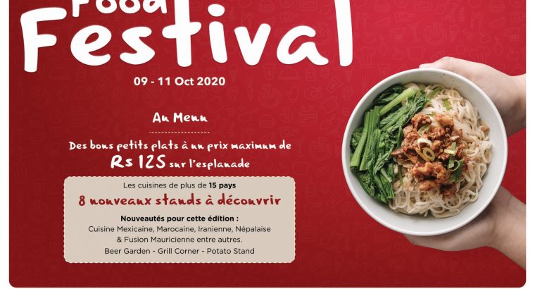 Grand Baie La Croisette – Food Festival 9-11th Oct 2020 – Rs125