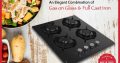 King Bros – Fiesta Built-In Glass Gas Hob. Its now at only Rs 3,990