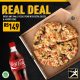 Debonairs Pizza Mauritius – For Rs 149, enjoy our Small Pizza with Extra Cheese and a Buddy Coke