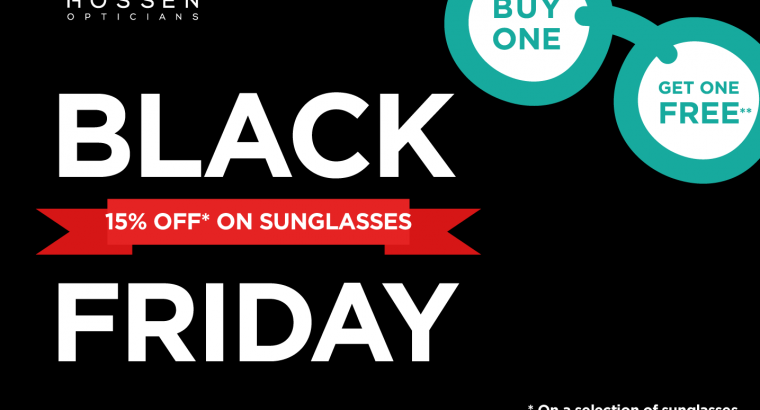 Farouk Hossen Opticians – Buy a pair and get one free AND   Get 15% OFF on all sunglasses