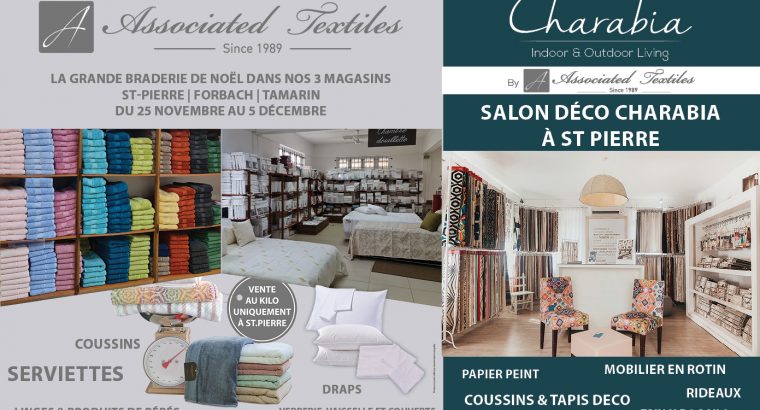 La grande Braderie d’Associated Textiles est de retour du 25 Nov. au 5 Déc.