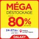 Galaxy – MÉGA DÉSTOCKAGE JUSQU’À 80% DE REMISE ⊙ ▹ PARKING LA CITY TRIANON