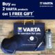 Scott Home Delivery – FREE GIFT ALERT upon purchase of Varta product