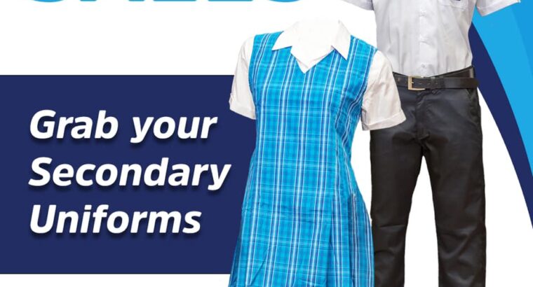 A to Z Uniforms Ltd  – Back to school sale – Free delivery by post.