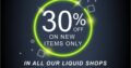 Liquid Shops Mauritius – 30% on new items Black Friday